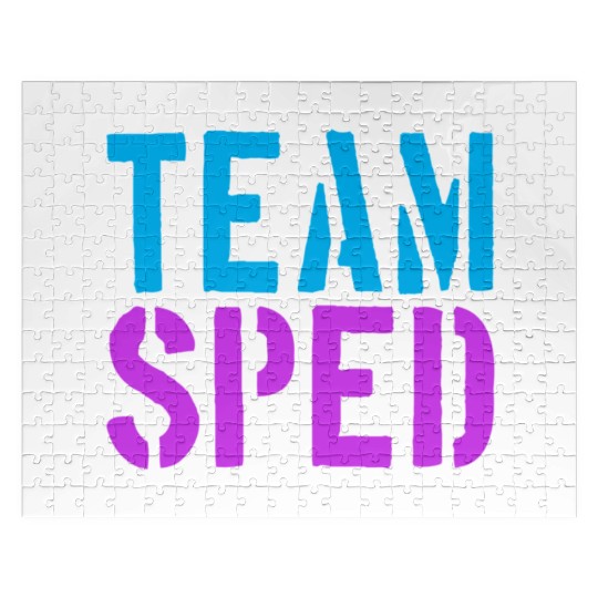 Special Education Teacher Team Sped Jigsaw Puzzles