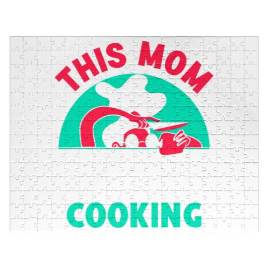 This Mom Loves Cooking Mommy Cook Mother Jigsaw Puzzles