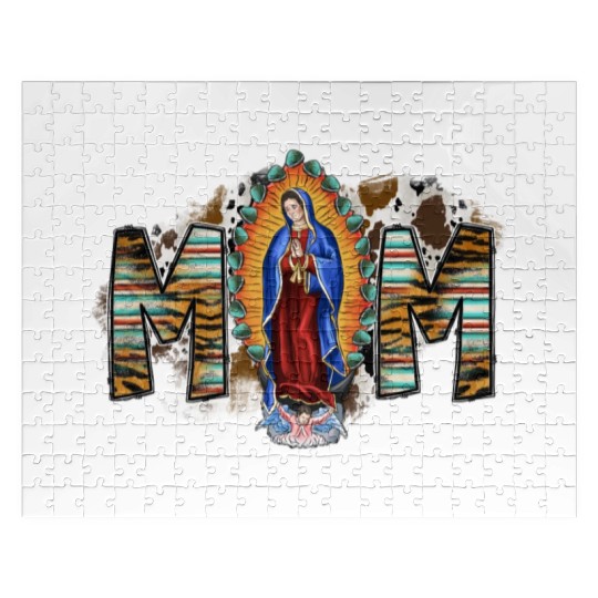 Mom Virgin Mary Jigsaw Puzzles