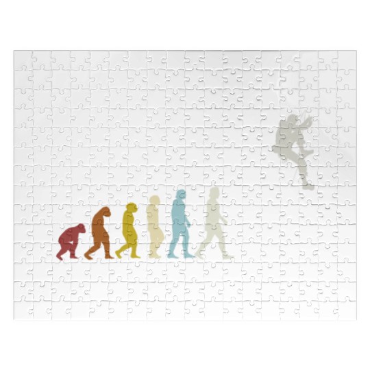 Climbing Evolution Mountaineering Bouldering Jigsaw Puzzles