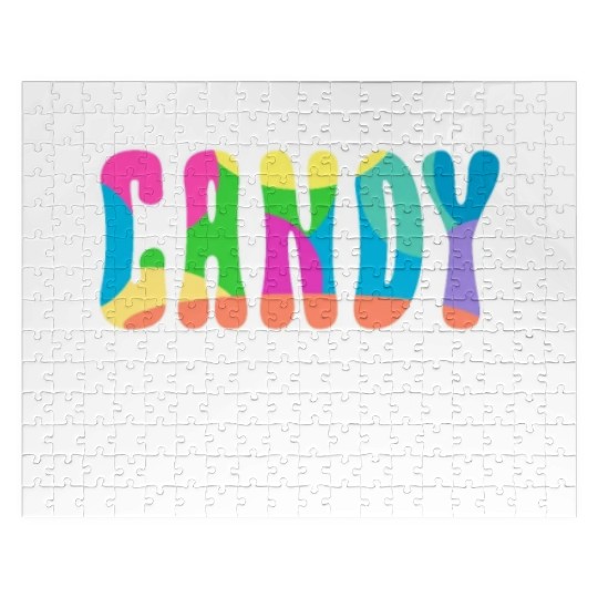 Funny Candy Security Halloween Gifts Jigsaw Puzzles