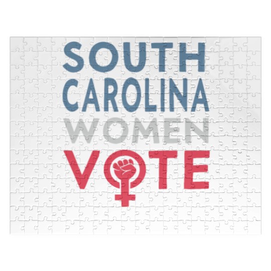 South Carolina Women Vote Voter 2022 Election Jigsaw Puzzles