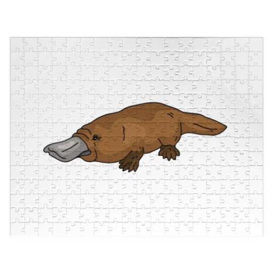 Funny Platypus Lover Jigsaw Puzzles