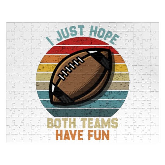 i just hope both teams have fun cool Jigsaw Puzzles