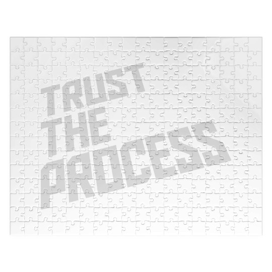 trust the process quote Jigsaw Puzzles