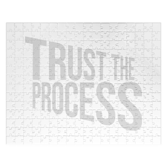 trust the process quote Jigsaw Puzzles