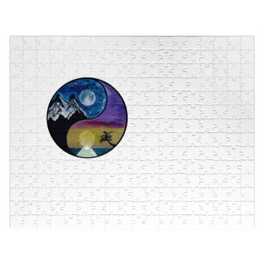 OM Ying Yang Jigsaw Puzzles