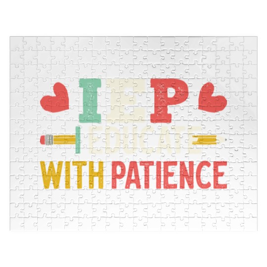 Encourage Progress Special Education Teacher Life Jigsaw Puzzles