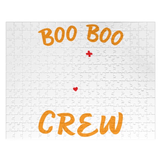 Halloween Costume - Boo Boo Crew Ghost Jigsaw Puzzles