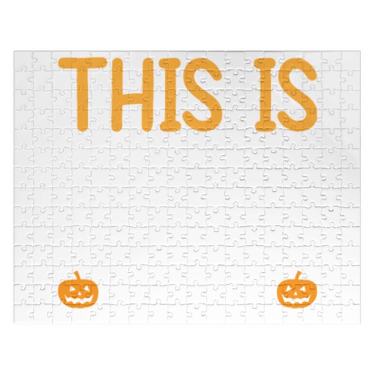 Halloween Costume - This Is Boo Sheet Ghost Jigsaw Puzzles