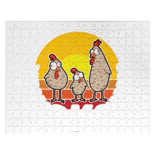 I Just Really Like Chickens Ok Chicken Jigsaw Puzzles