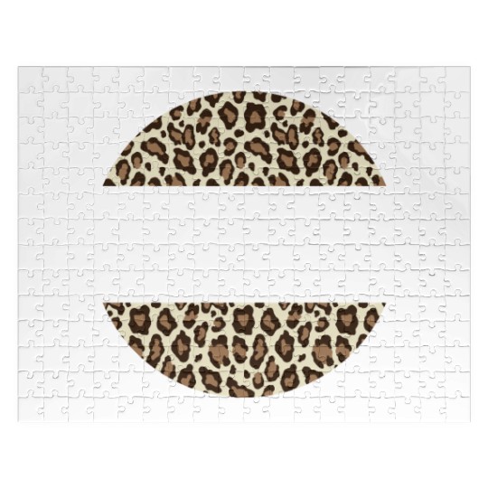 4th Grade Cheetah Print School Teacher Student Jigsaw Puzzles