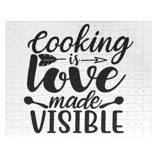 Cooking is love Jigsaw Puzzles