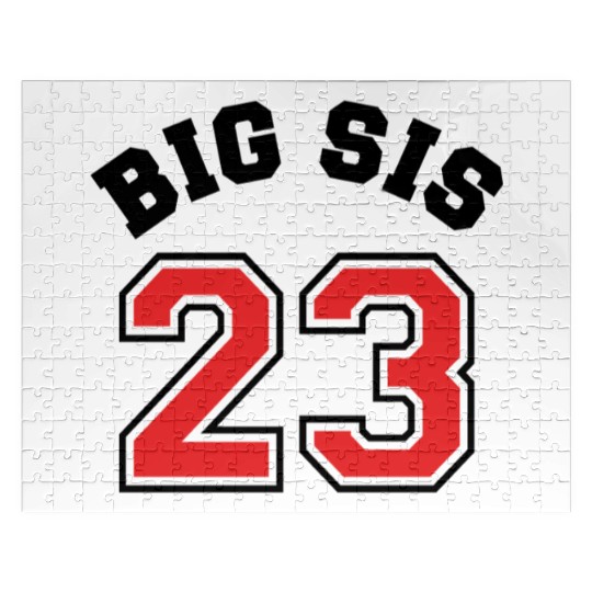 Big Sis 2023 - Big Sister Baby Family Birth Girl Jigsaw Puzzles