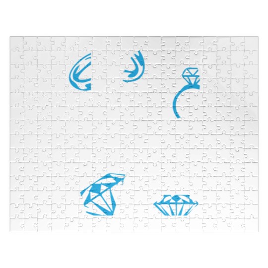 Jewelry Love Diamond Stone Jewellery Gemstone Jigsaw Puzzles