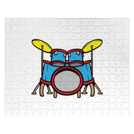 Drummer Drums Music Drum Set Drumming Jigsaw Puzzles