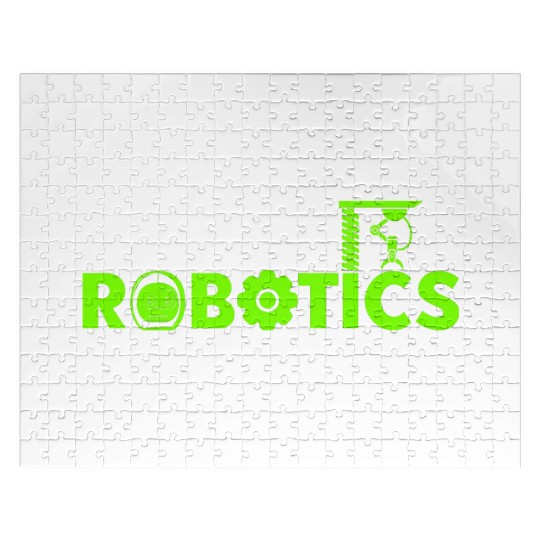 Engineer Teacher Robot Robot Engineer Gift Jigsaw Puzzles