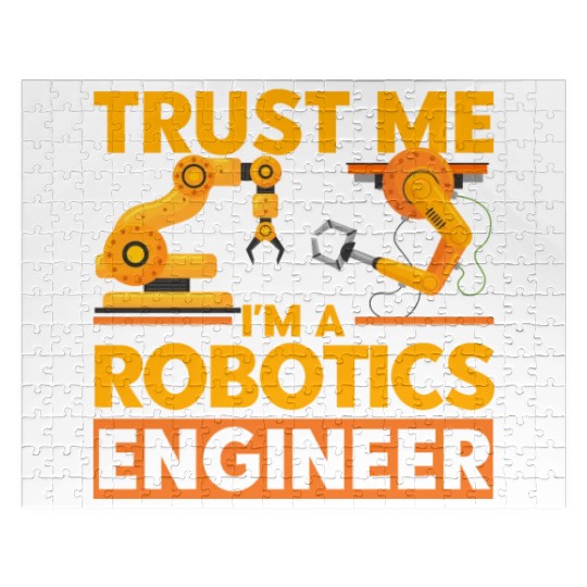 Engineering Robotics Robot Engineer Gift Jigsaw Puzzles