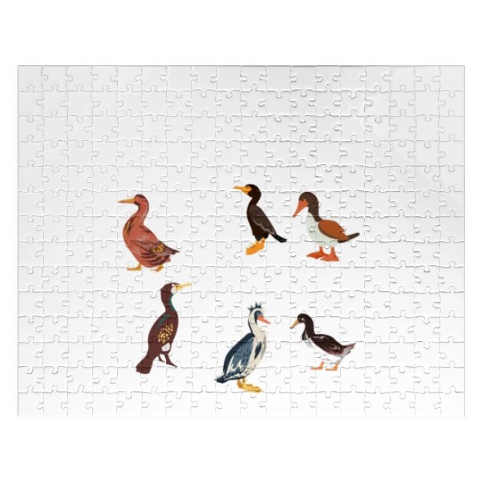 Funny Good Shags Goose Farm Animal Goose Jigsaw Puzzles