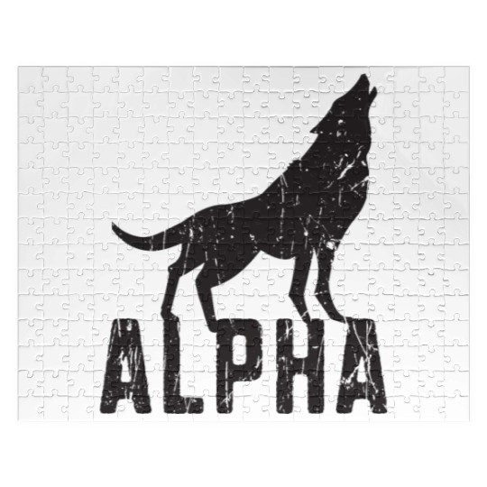 Alpha - wolf lover Jigsaw Puzzles