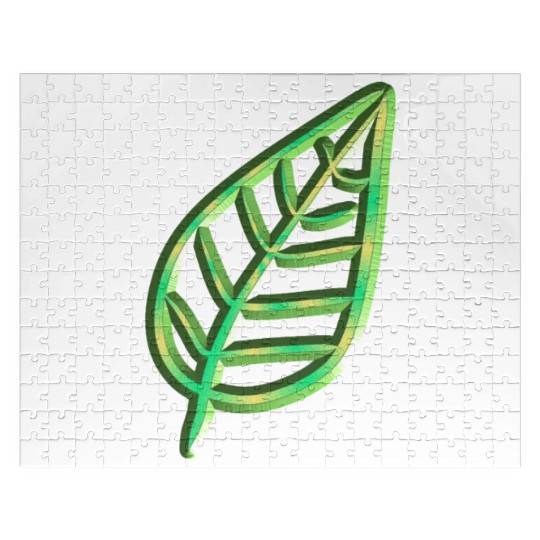 leaf green icon nature Jigsaw Puzzles