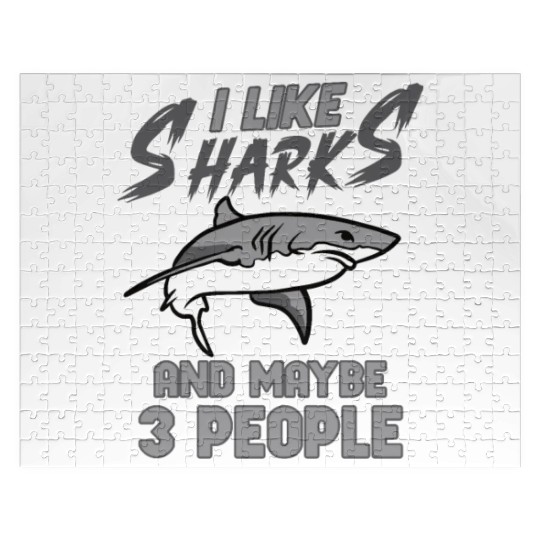 Shark Ocean Predator Sea Creature Jigsaw Puzzles