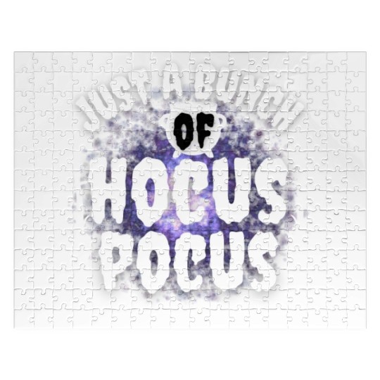 Just A Bunch Of Hocus Pocus Jigsaw Puzzles