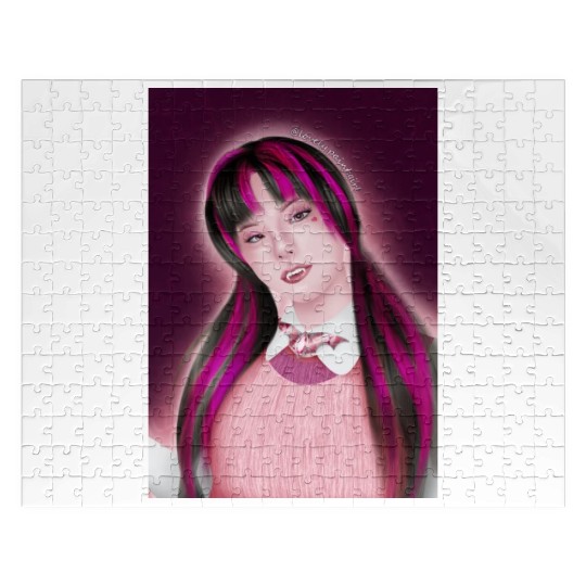 Yeji Itzy Draculaura Monster High Jigsaw Puzzles