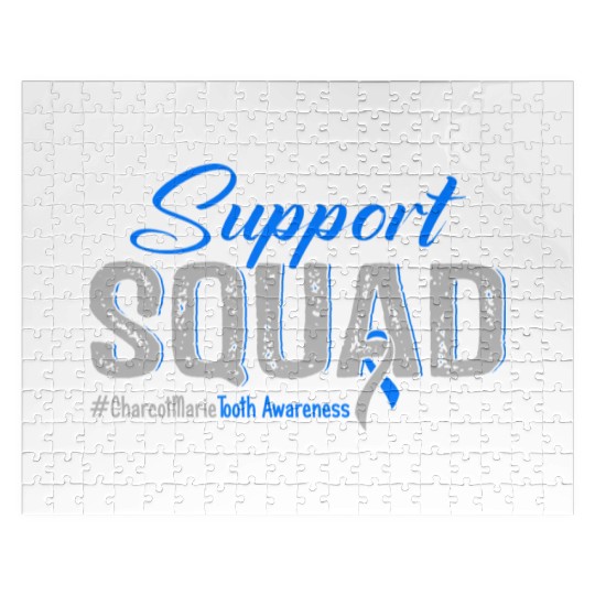 Support Squad Charcot Marie Tooth Awareness Jigsaw Puzzles