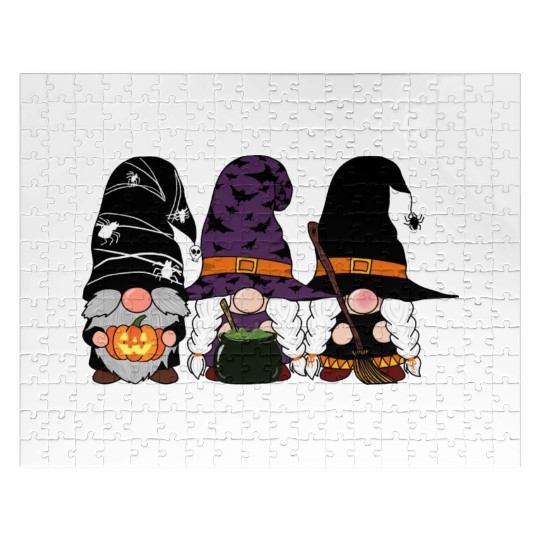 Trick or Treat Gnomes Jigsaw Puzzles