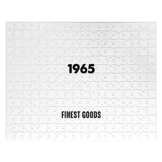 New York City Born In 1965 Vintage Birthday Jigsaw Puzzles