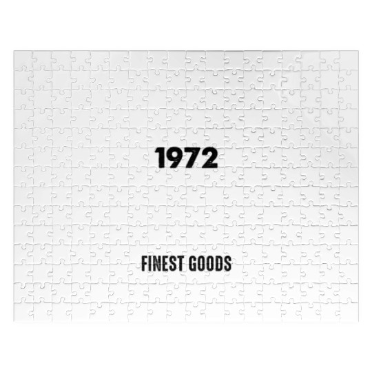 New York City Born In 1972 Vintage Birthday Jigsaw Puzzles