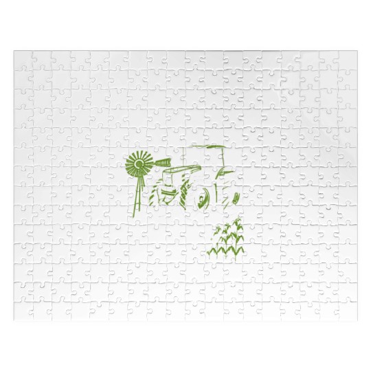 Farming Farmer Tractor Vintage I Jigsaw Puzzles