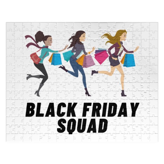 Black Friday Squad Jigsaw Puzzles