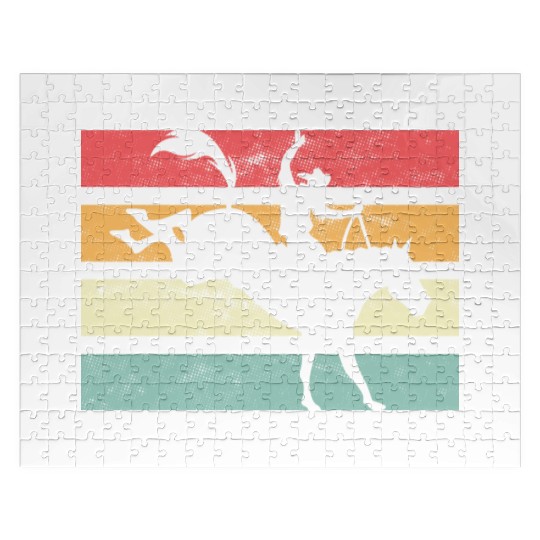 Western Cowboy Horse Wrangler Gift Jigsaw Puzzles