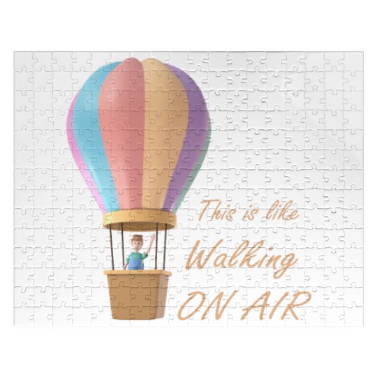 Like walking on air Jigsaw Puzzles