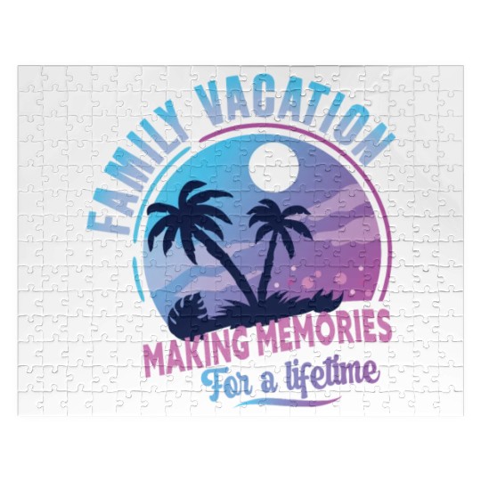 Family Vacation Making Memories Lifetime Jigsaw Puzzles