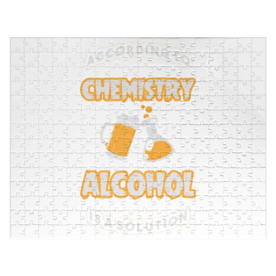 According To Chemistry Alcohol Is A Solution Jigsaw Puzzles