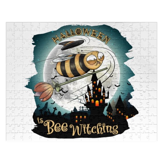 Halloween is Bee Witching Jigsaw Puzzles