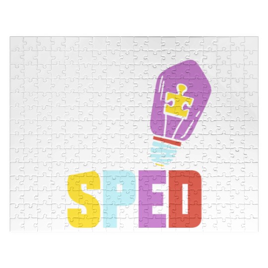 Team Sped Special Education Teacher Awareness Jigsaw Puzzles