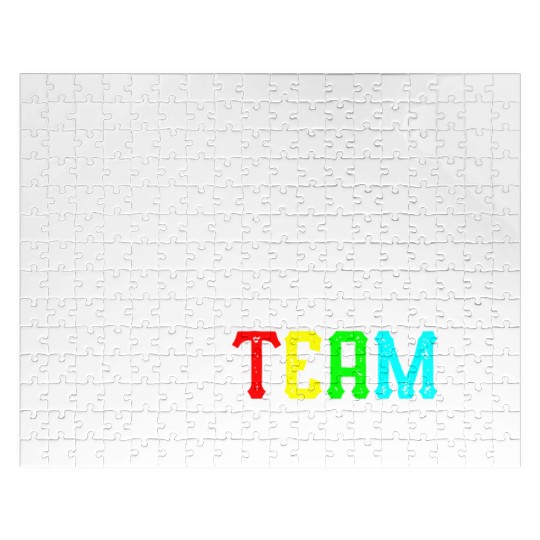 5Th Grade Team Baseball Style Teacher Team Jigsaw Puzzles