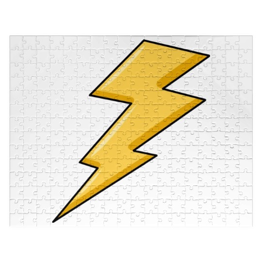 Bolt of lightning, lightning, bolt Jigsaw Puzzles