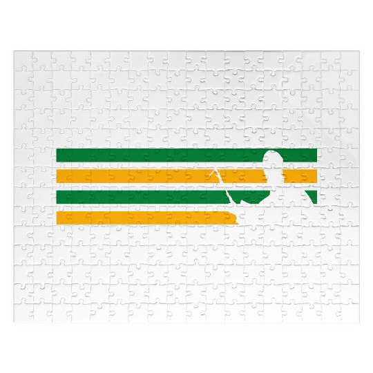 PAPAL COLORS SILHOUETTE Jigsaw Puzzles