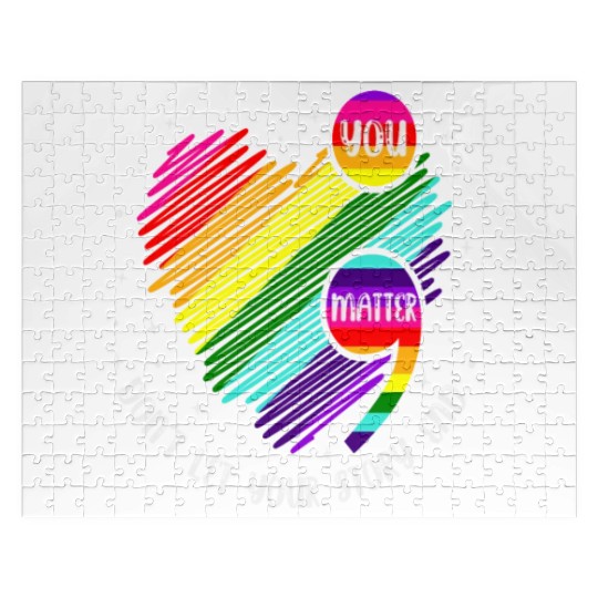 You Matter Don't Let Your Story End Jigsaw Puzzles