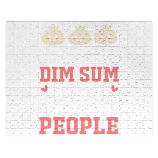 Funny Dim Sum Lover Dumpling Chinese Food Jigsaw Puzzles