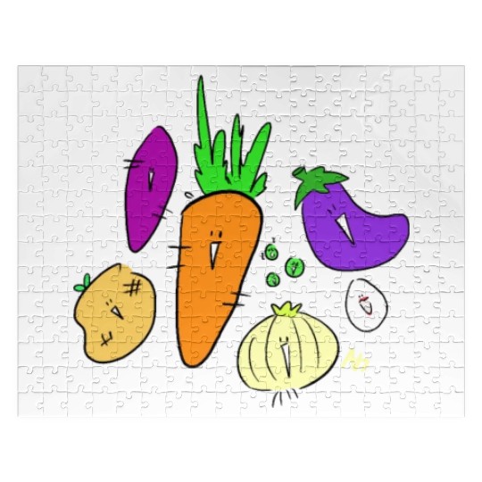 Vegetable friends Jigsaw Puzzles