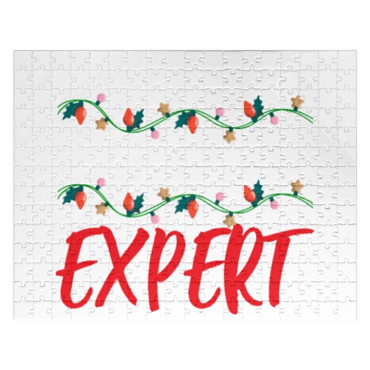 Funny Christmas Light Exterior Illumination Expert Jigsaw Puzzles
