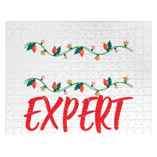 Funny Christmas Light Exterior Illumination Expert Jigsaw Puzzles