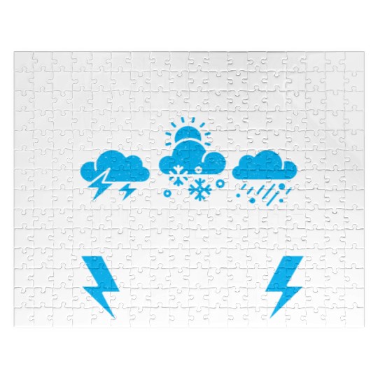 Meteorology High Pressure Job Meteorologist Storm Jigsaw Puzzles