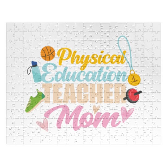 Physical Education Teacher Mom Phys Ed Jigsaw Puzzles